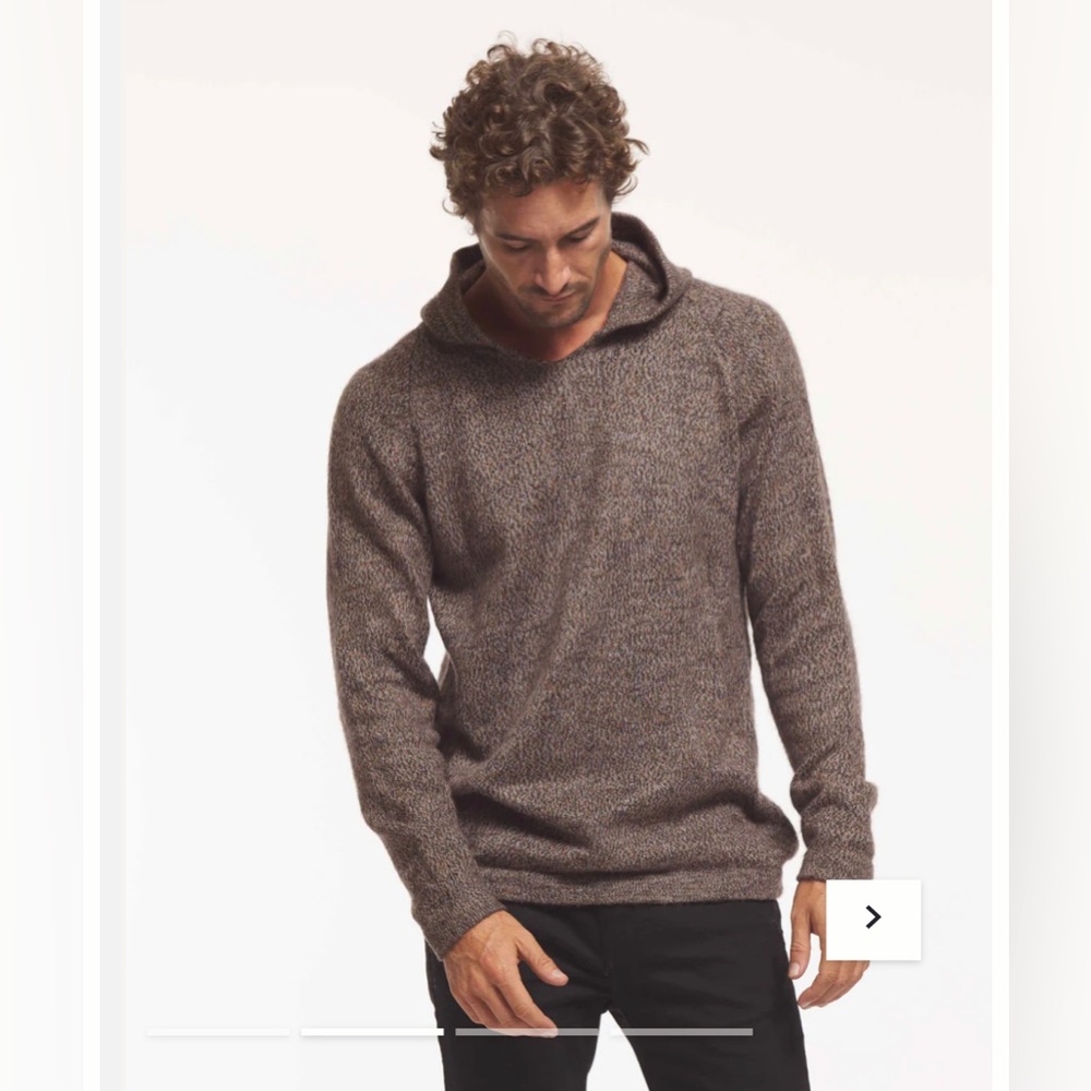 PAKA unisex merino alpaca hoodie sweater